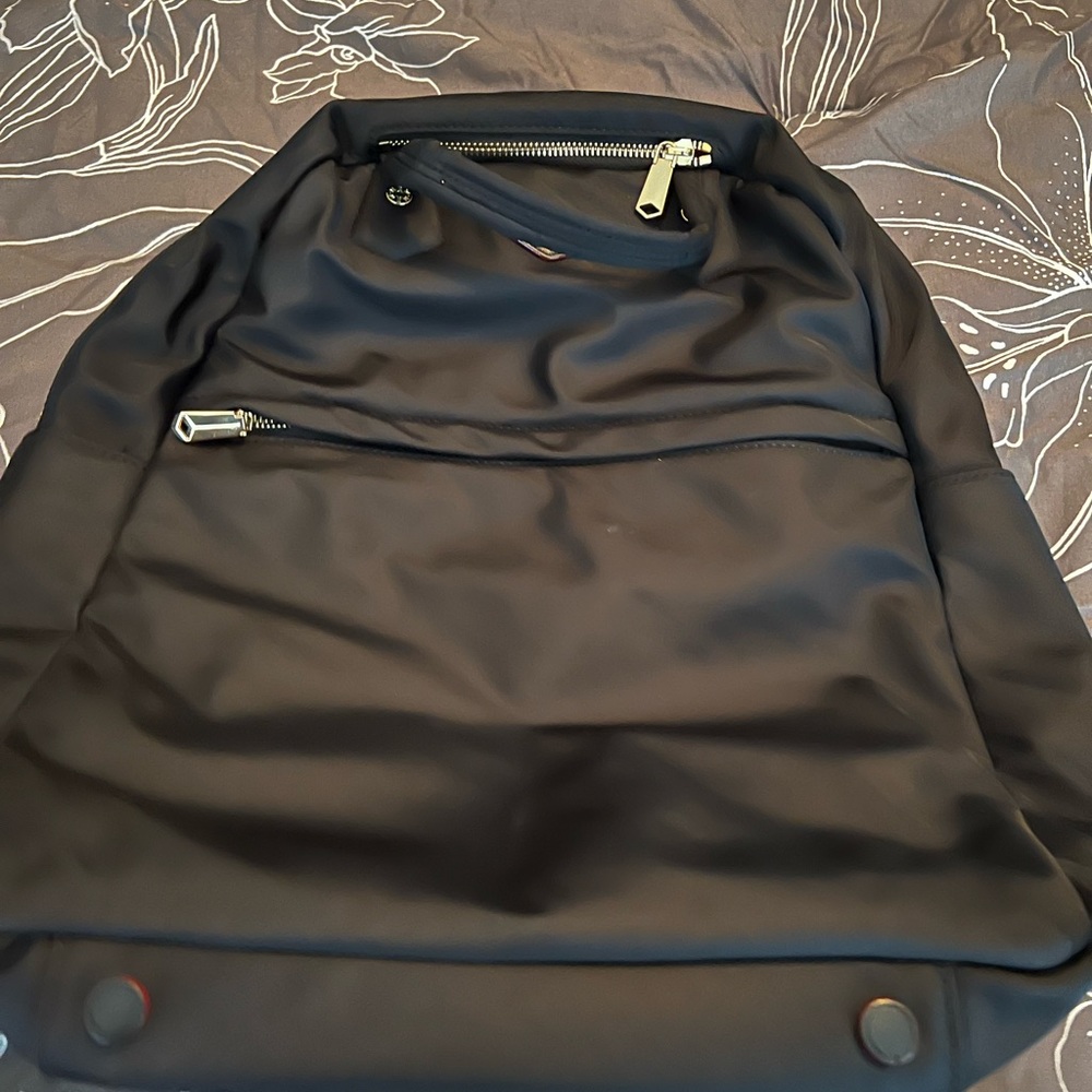 MZ WALLACE Backpack- beautiful Red interior.